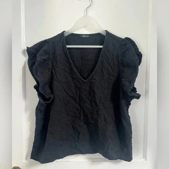 Rails Organic Cotton Miley Gauze TOP Size XL $138 - Picture 1 of 6